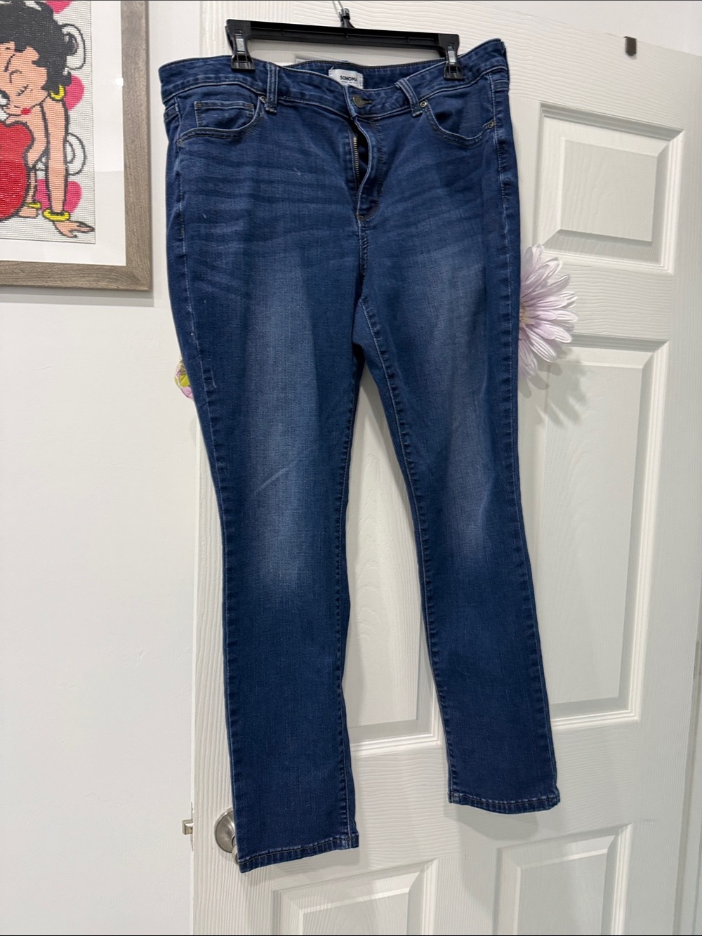Sonoma Women's Indigo Skinny Stretch Jeans